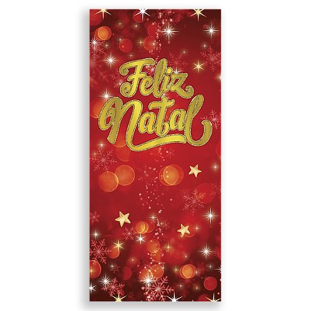 Capa Decorativa Porta Sublimação 3D - Porta de Natal