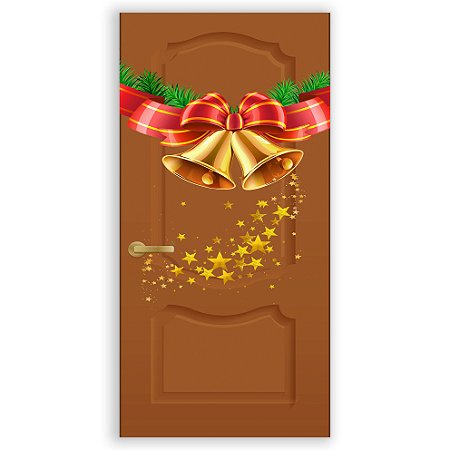 Capa Decorativa Porta Sublimação 3D - Porta Natal