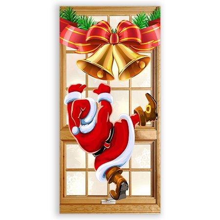 Capa Decorativa Porta Sublimação 3D - Porta Natal