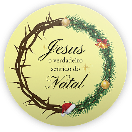 Capa Mini Painel Sublimado - Natal