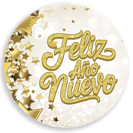 Capa Mini Painel Sublimado - Año Nuevo ES