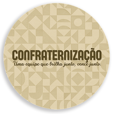 Capa Mini Painel Sublimado - Confraternização