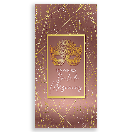 Capa Faixa Lateral Sublimado - Baile de Máscaras -Vivi Mide