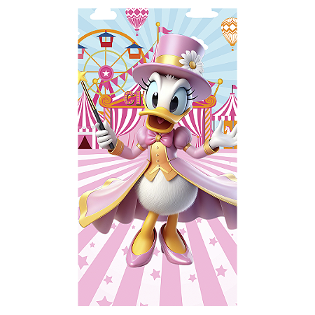 Capa Faixa Lateral Sublimado - Mickey E Minnie Circo