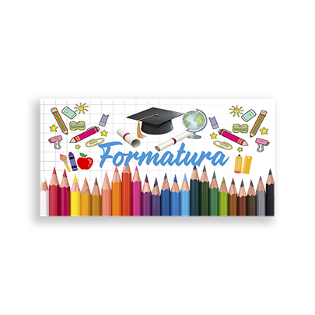 Capa Painel Retangular Sublimado - Formatura Abc