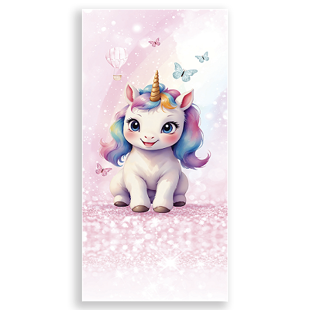 Capa Faixa Lateral Sublimado - Unicornio