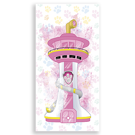 Capa Faixa Lateral Sublimado - Patrulha Canina