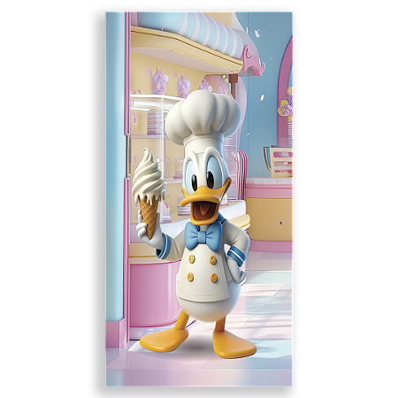 Capa Faixa Lateral Sublimado - Minnie Confeitaria