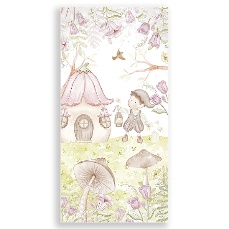 Capa Faixa Lateral Sublimado - Encanto