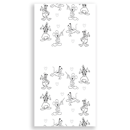 Capa Faixa Lateral Sublimado - Disney