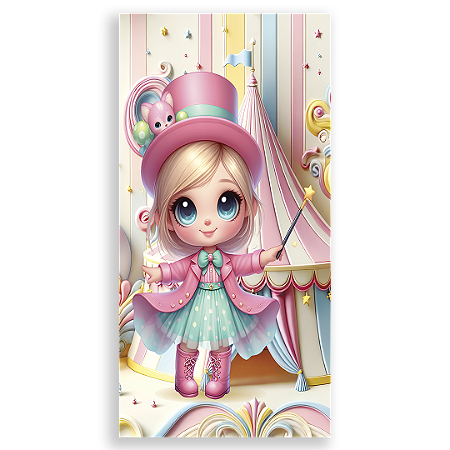 Capa Faixa Lateral Sublimado - Circo