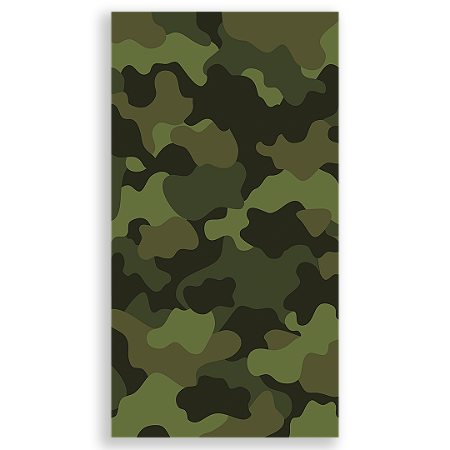Capa Faixa Lateral Sublimado - Militar Exercito