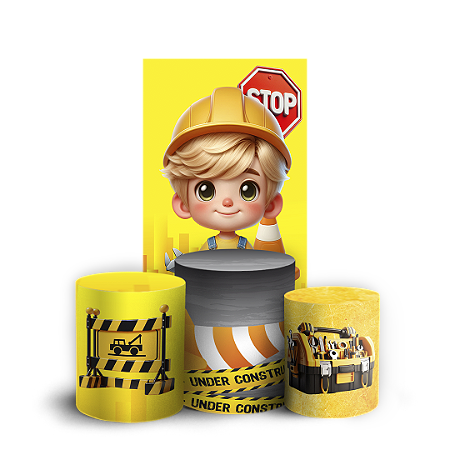 Capas Faixa Lateral e Trio Cilindro Sublimado Vest Facil - Construção