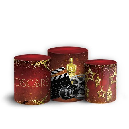 Capas Trio Cilindro Sublimado Vest Facil - Oscar