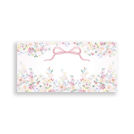 Capa Painel Retangular Sublimado - Flores