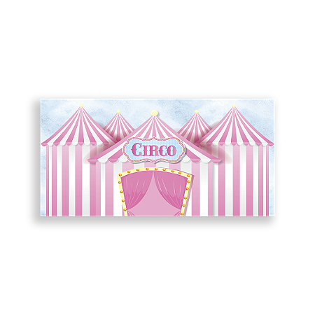 Capa Painel Retangular Sublimado - Circo