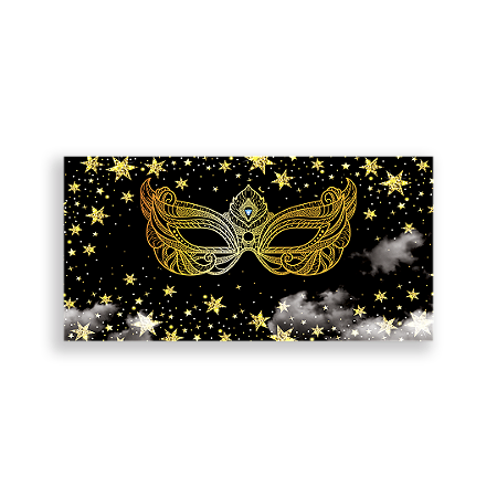Capa Painel Retangular Sublimado - Carnaval