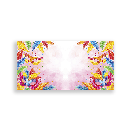 Capa Painel Retangular Sublimado - Carnaval