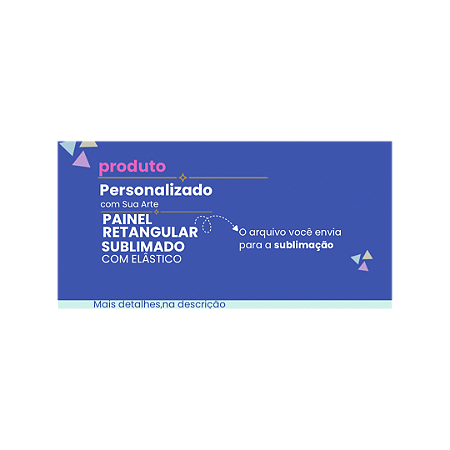 Painel Retangular Imagem Personalizada | Código