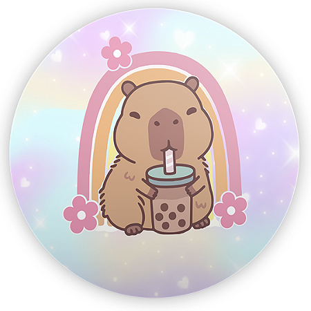 Capa Mini Painel Sublimado - Capivara