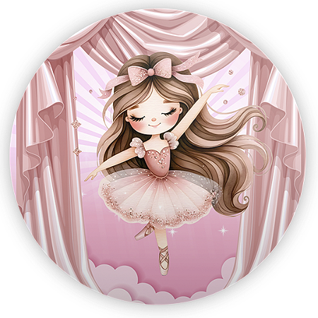 Capa Mini Painel Sublimado - Bailarina