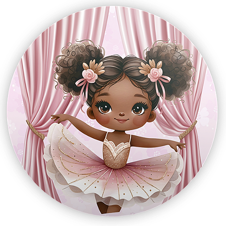 Capa Mini Painel Sublimado - Bailarina