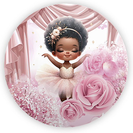 Capa Mini Painel Sublimado - Bailarina