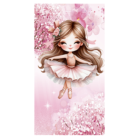 Capa Faixa Lateral Sublimado - Bailarina