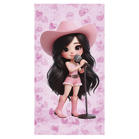 Capa Faixa Lateral Sublimado - Ana Castela Boiadeira