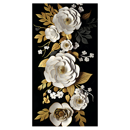 Capa Faixa Lateral Sublimado - Floral