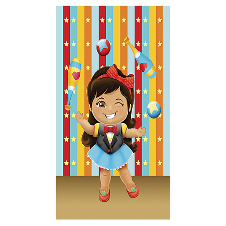 Capa Faixa Lateral Sublimado - Circo