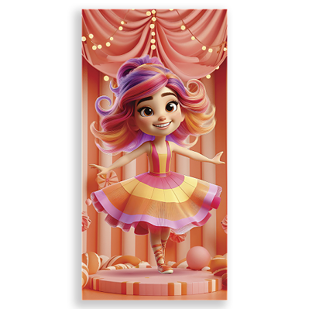 Capa Faixa Lateral Sublimado - Circo