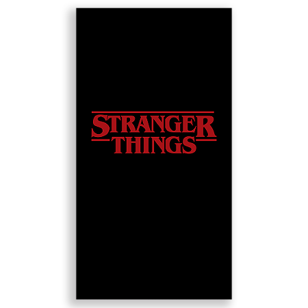 Capa Faixa Lateral Sublimado - Stranger Things