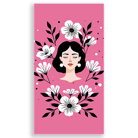 Capa Faixa Lateral Sublimado - Dia da Mulher