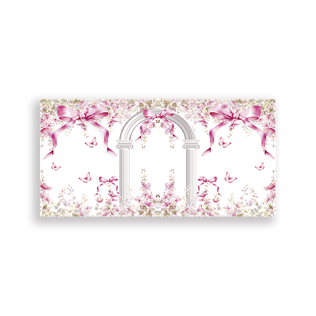 Capa Painel Retangular Sublimado - Floral