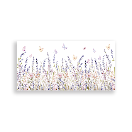 Capa Painel Retangular Sublimado - Floral