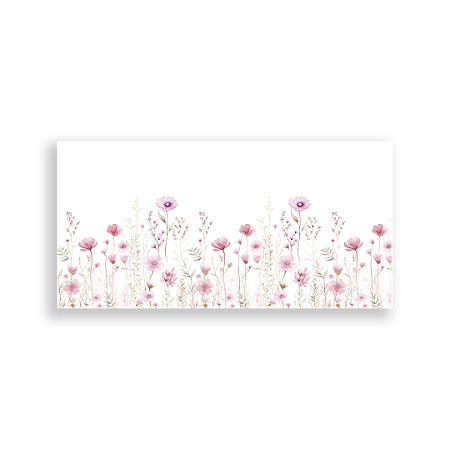 Capa Painel Retangular Sublimado - Floral
