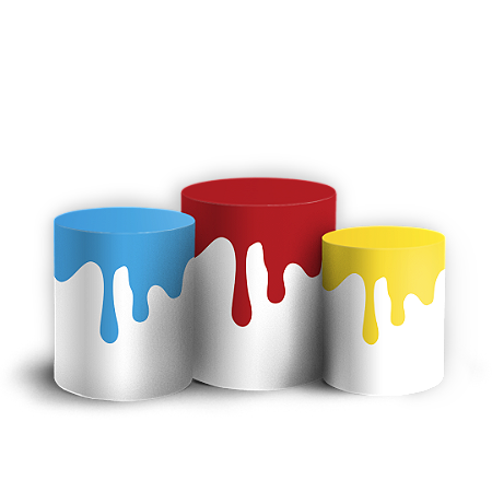 Capas Trio Cilindro Sublimado Vest Facil - ABC