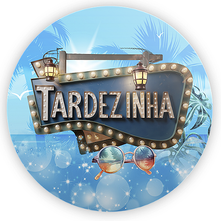 Capa Painel Redondo Sublimado - Tardezinha