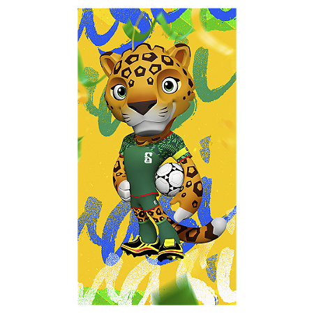 Capa Faixa Lateral Sublimado - Copa Brasil