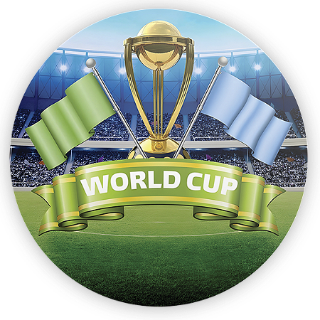 Capa Painel Redondo Sublimado - Futebol