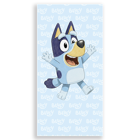 Capa Faixa Lateral Sublimado - Bluey