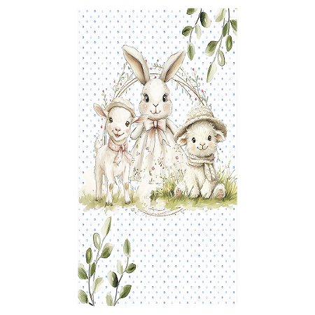 Capa Faixa Lateral Sublimado - Pascoa