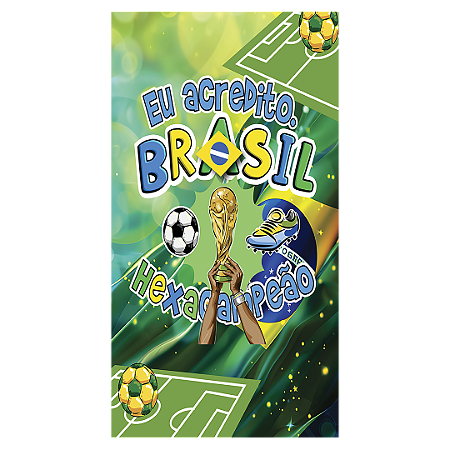 Capa Faixa Lateral Sublimado - Copa Do Mundo