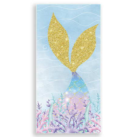 Capa Faixa Lateral Sublimado - Sereia