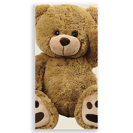 Capa Faixa Lateral Sublimado - Fundo Ursinho