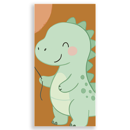 Capa Faixa Lateral Sublimado - Fundo Dinossauro