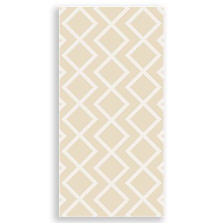 Capa Faixa Lateral Sublimado - Fundo Bege Entrelaços