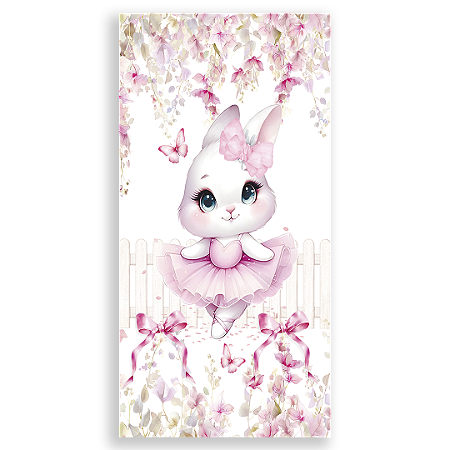 Capa Faixa Lateral Sublimado - Coelho Bailarina