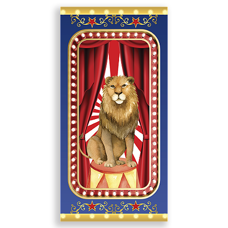 Capa Faixa Lateral Sublimado - Circo